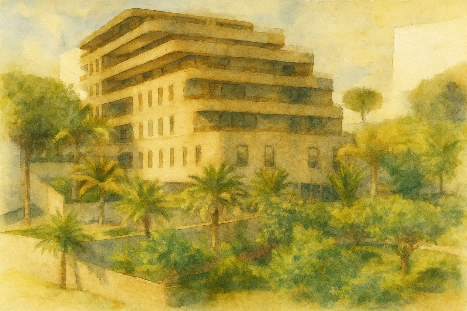 Résidence du château Conti à Ajaccio